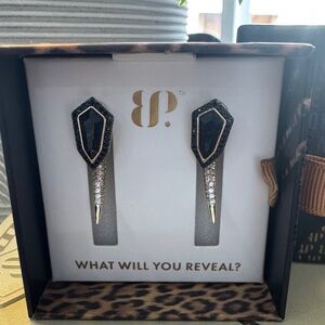 Bomb Party Untamed Collection Earrings Black Onyx